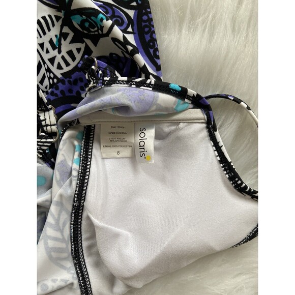 Solaris Tankini Swimsuit Womens Size S Top - Picture 5 of 6